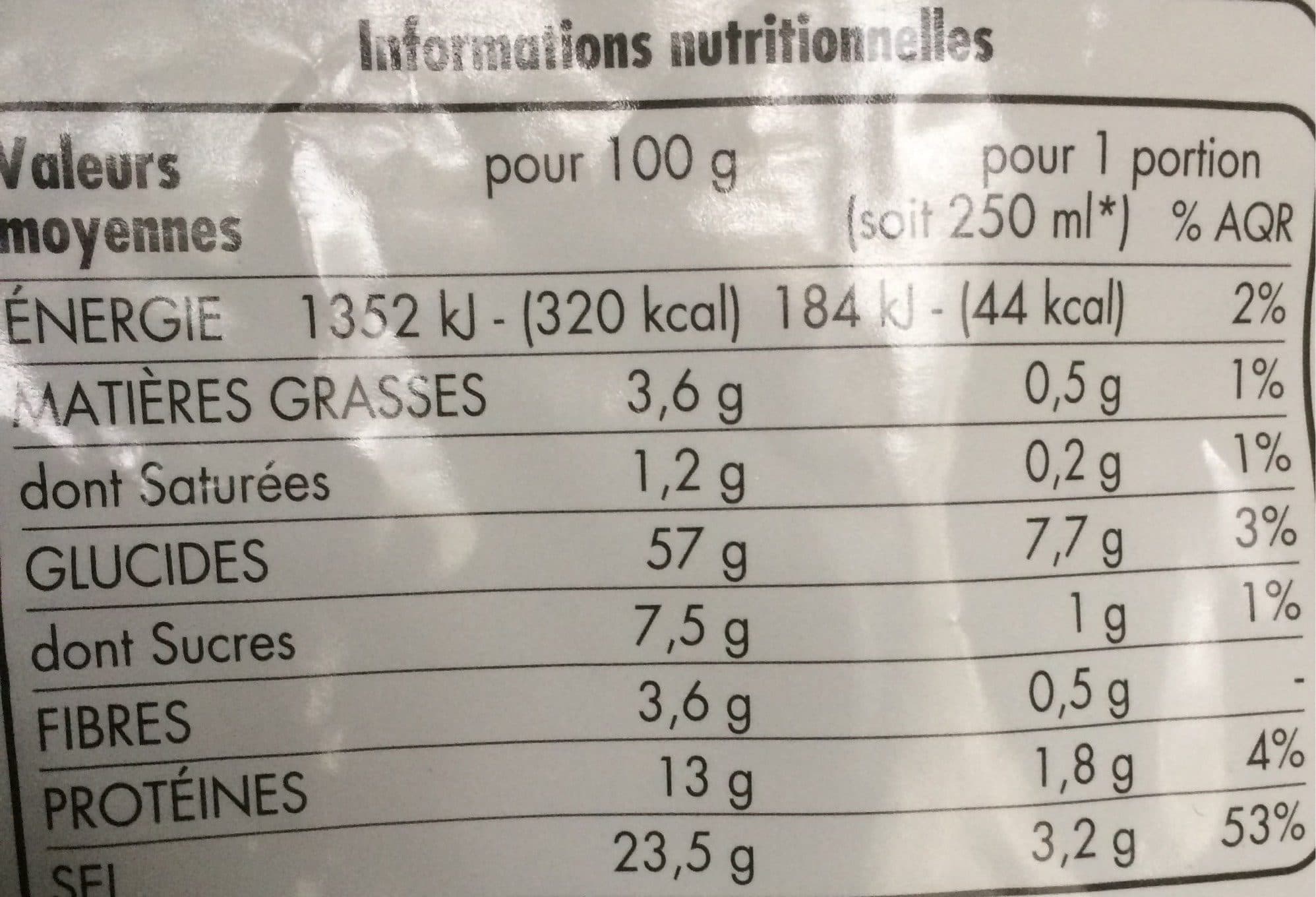 Tous Les Jours Soupe Vermicelle packshot