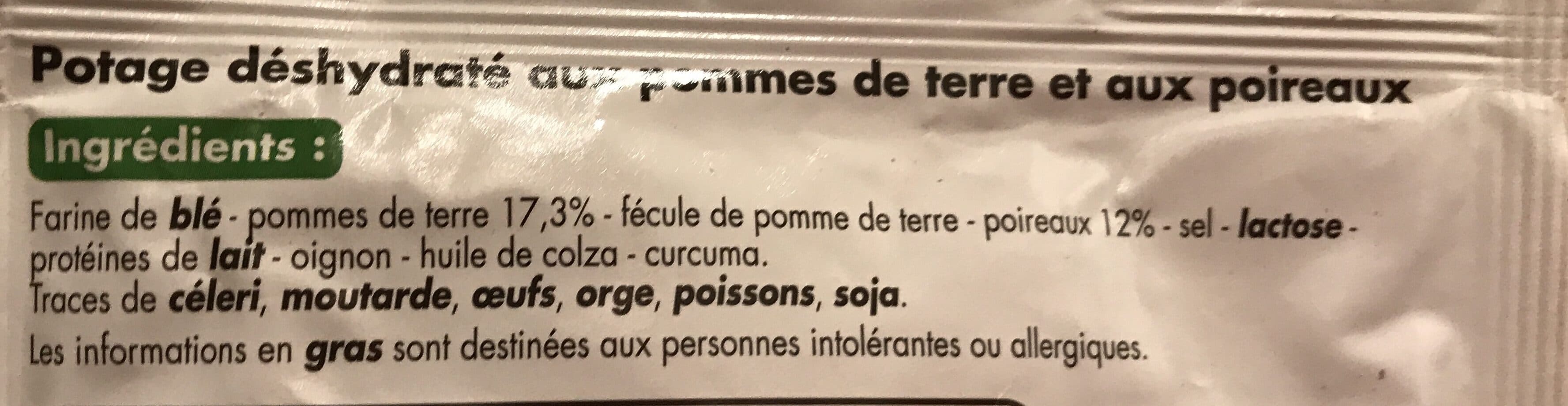 Tous les jours Soupe déshydratée aux poireaux et pommes de terre TLJ CASINO packshot