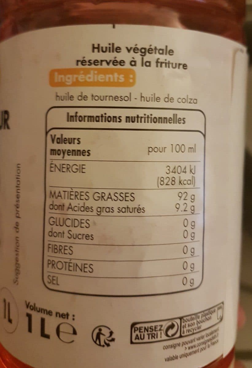 TLJ Huile pour friture packshot