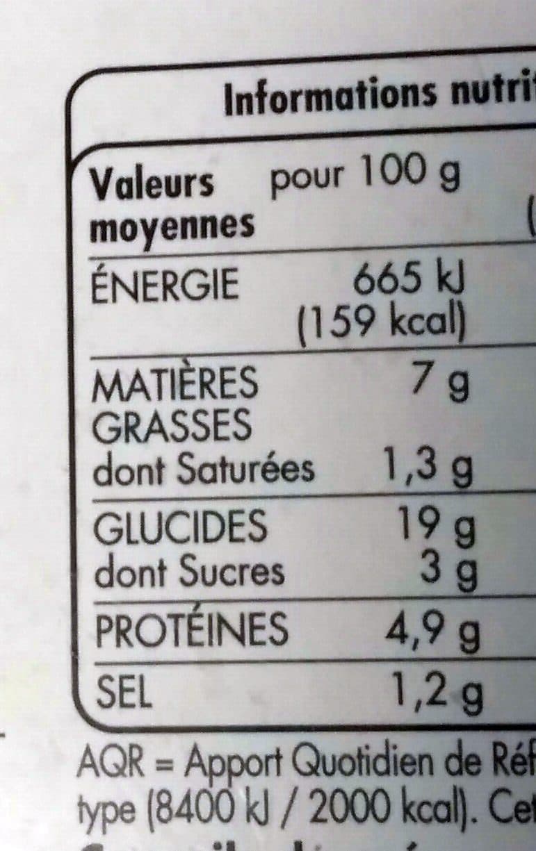 Tous les jours Crêpes jambon fromage packshot