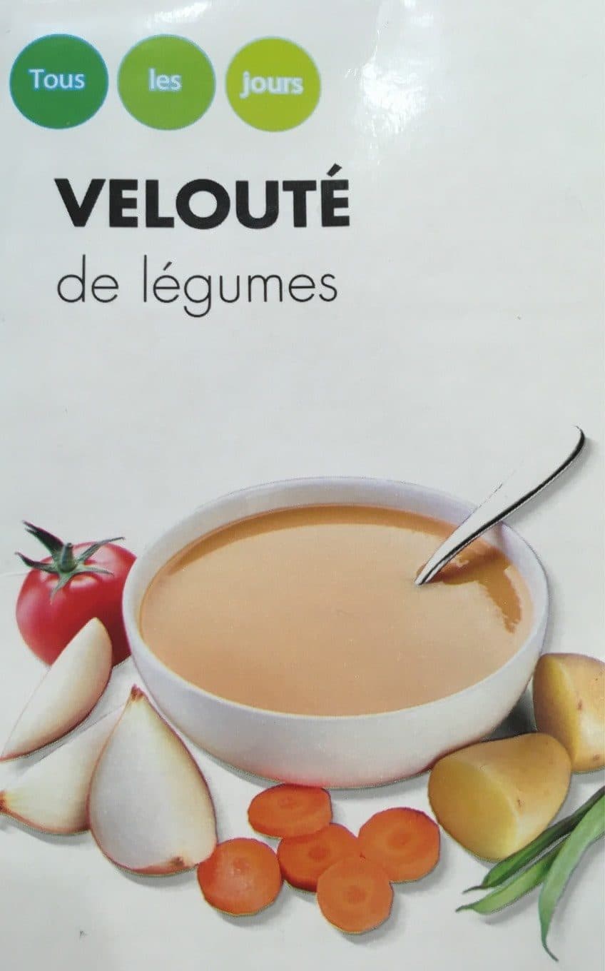 Tous les jours Velouté de légumes packshot
