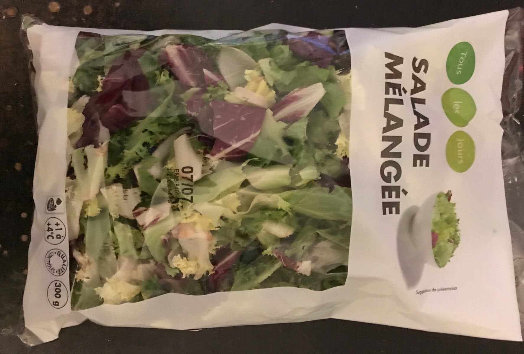Tous les jours Salade melangée packshot