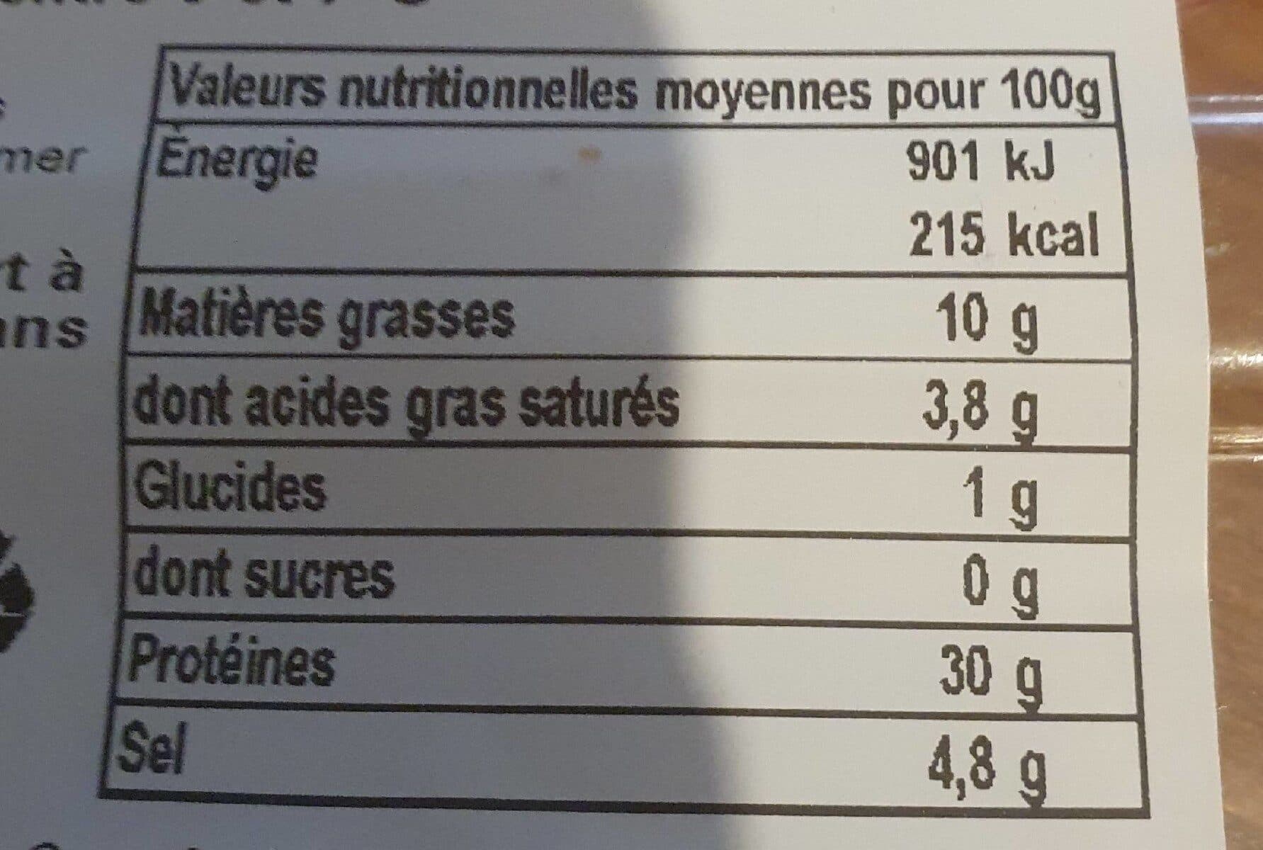Open Food Facts Jambon serrano packshot