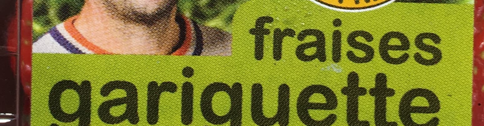 Les Paysans de Rougeline Fraises Gariguette packshot