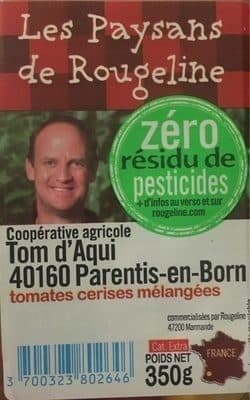 Les Paysans de Rougeline Tomates cerises packshot