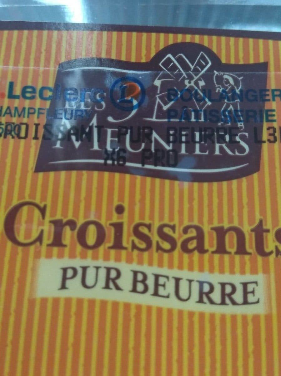 Open Food Facts Croissant au beurre packshot