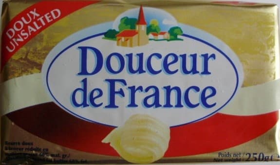 Douceur de France Beurre Doux (60 % MG) packshot