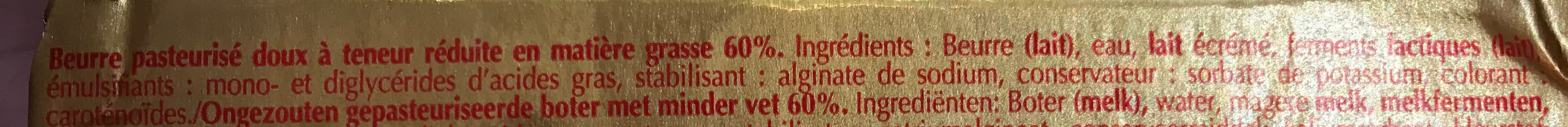 Florimont Beurre doux packshot