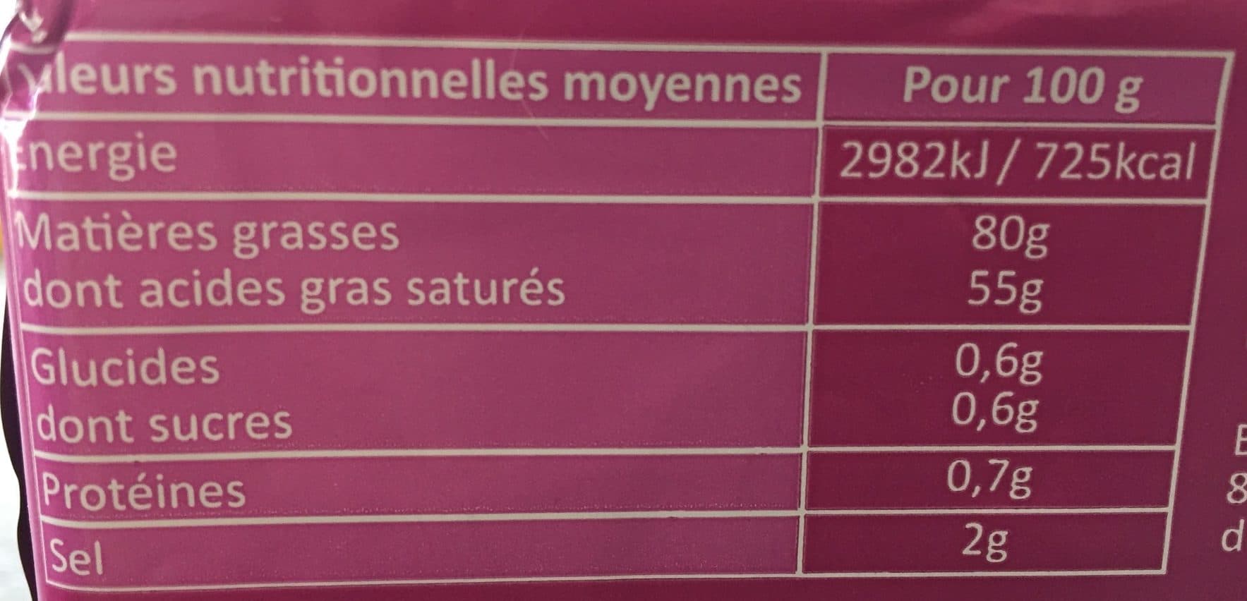 C'est qui le Patron ?! Beurre bio demi-sel packshot