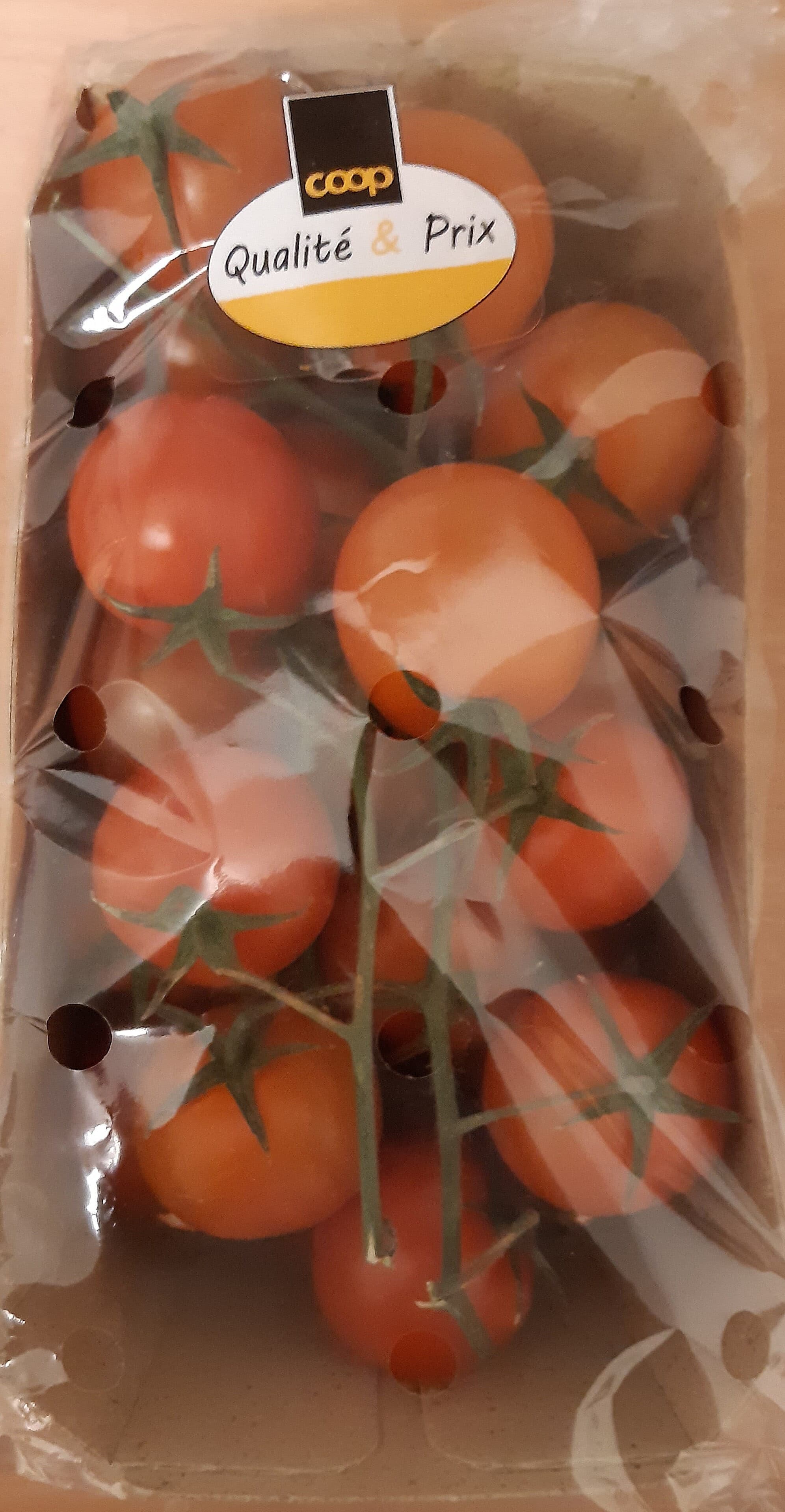 Coop Tomate Cherry Grappe packshot