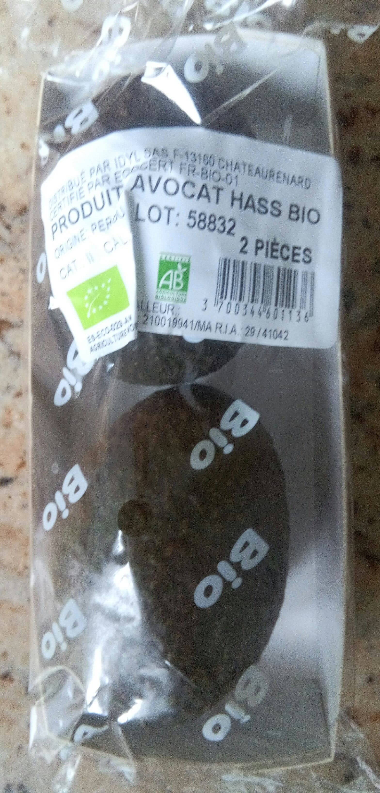 Idyl Avocat hass bio packshot