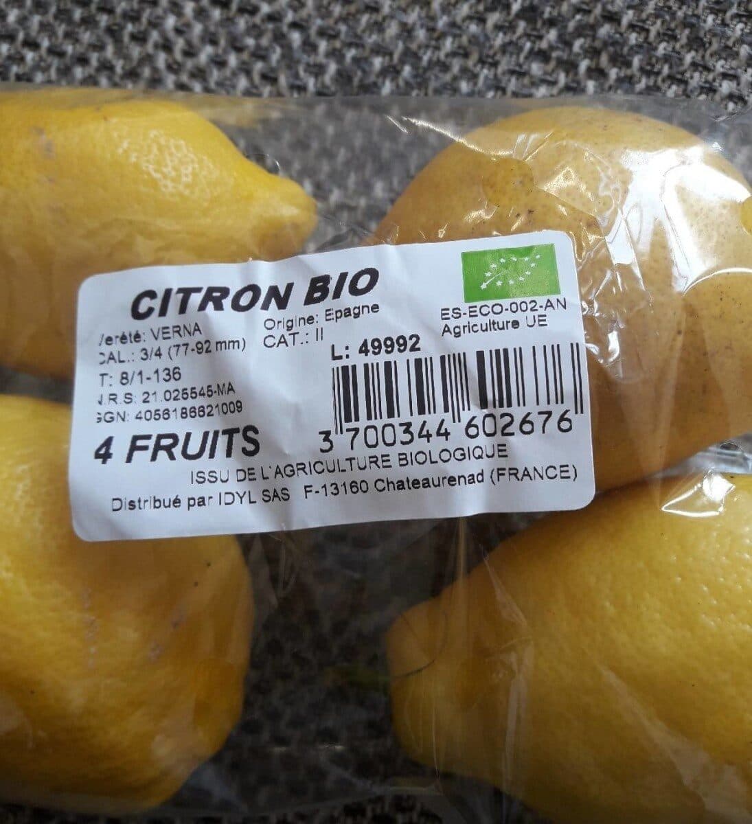 Idyl Citron packshot