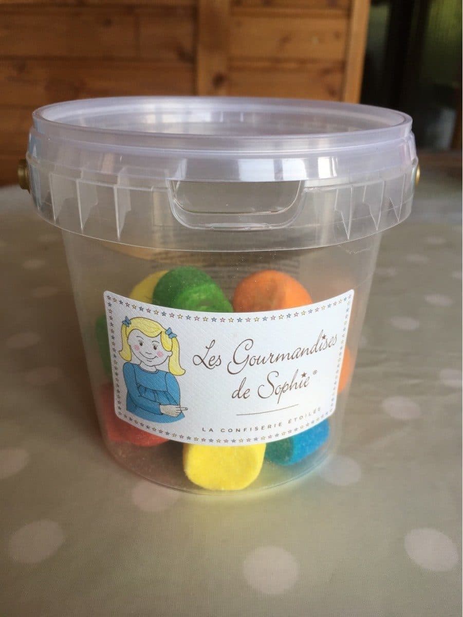 Les Gourmandises De Sophie Guimauves crunchy multicolores packshot