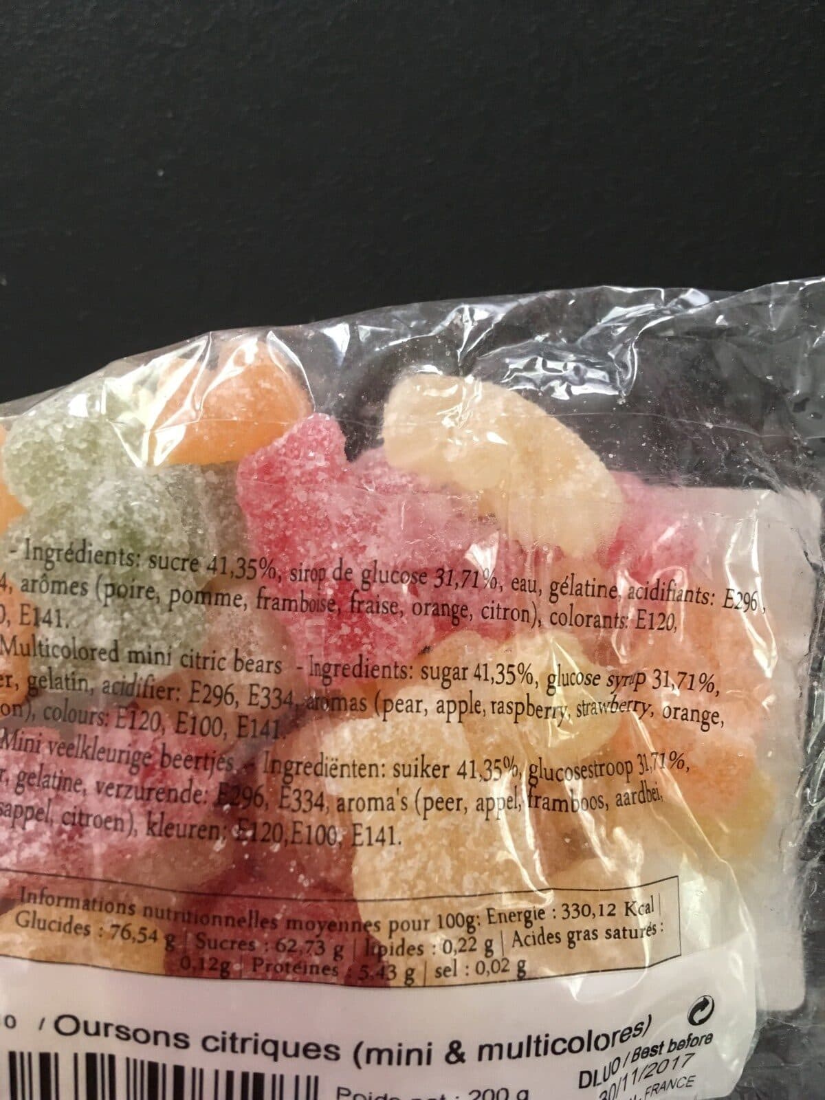 Open Food Facts Gourmandises de Sophie packshot