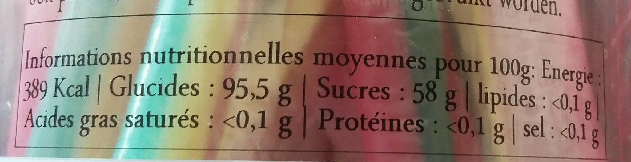 Les Gourmandises De Sophie Bonbonnière De Sucres D'orge Exotiques 375 G packshot