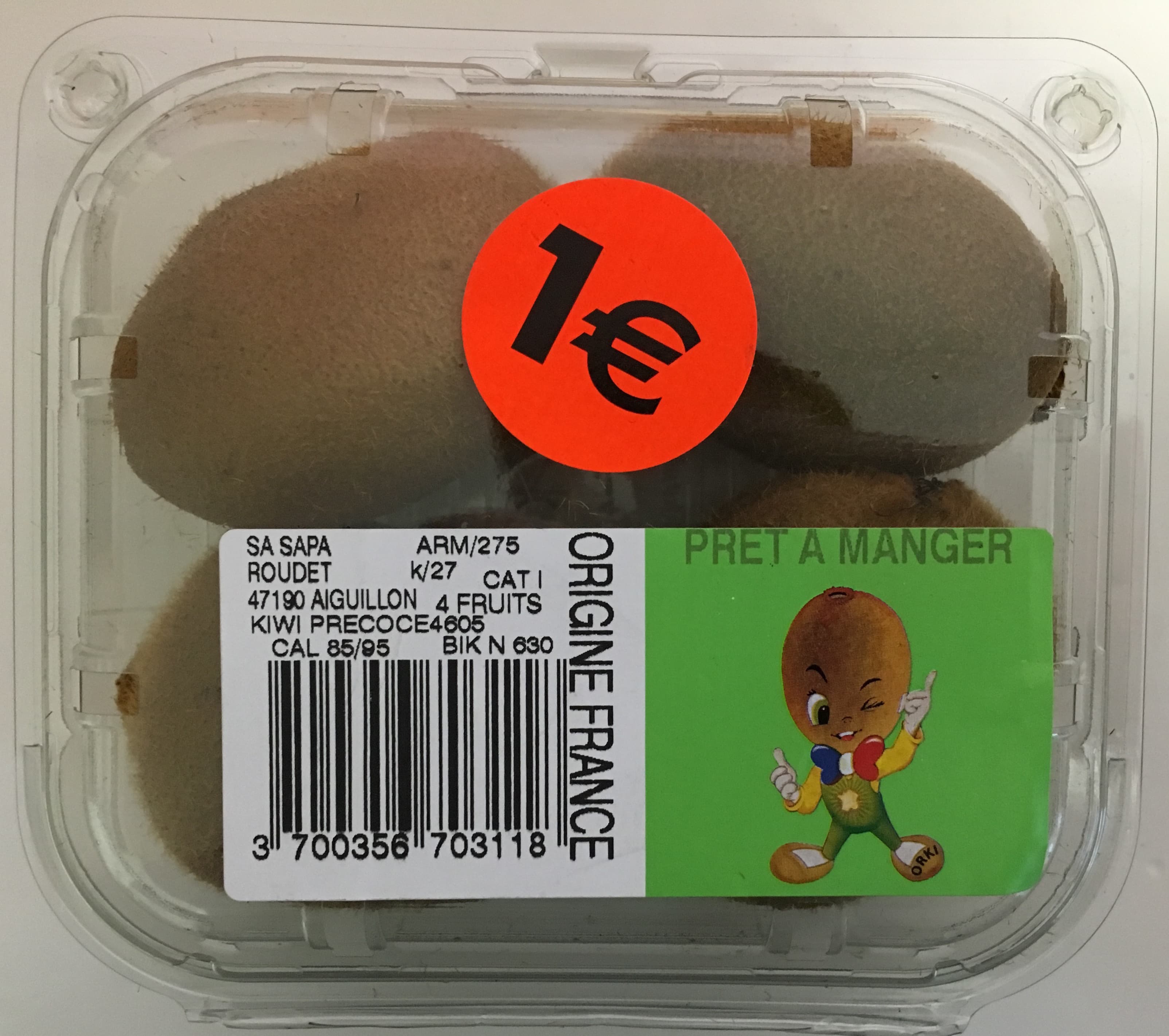 Sans marque Kiwi packshot