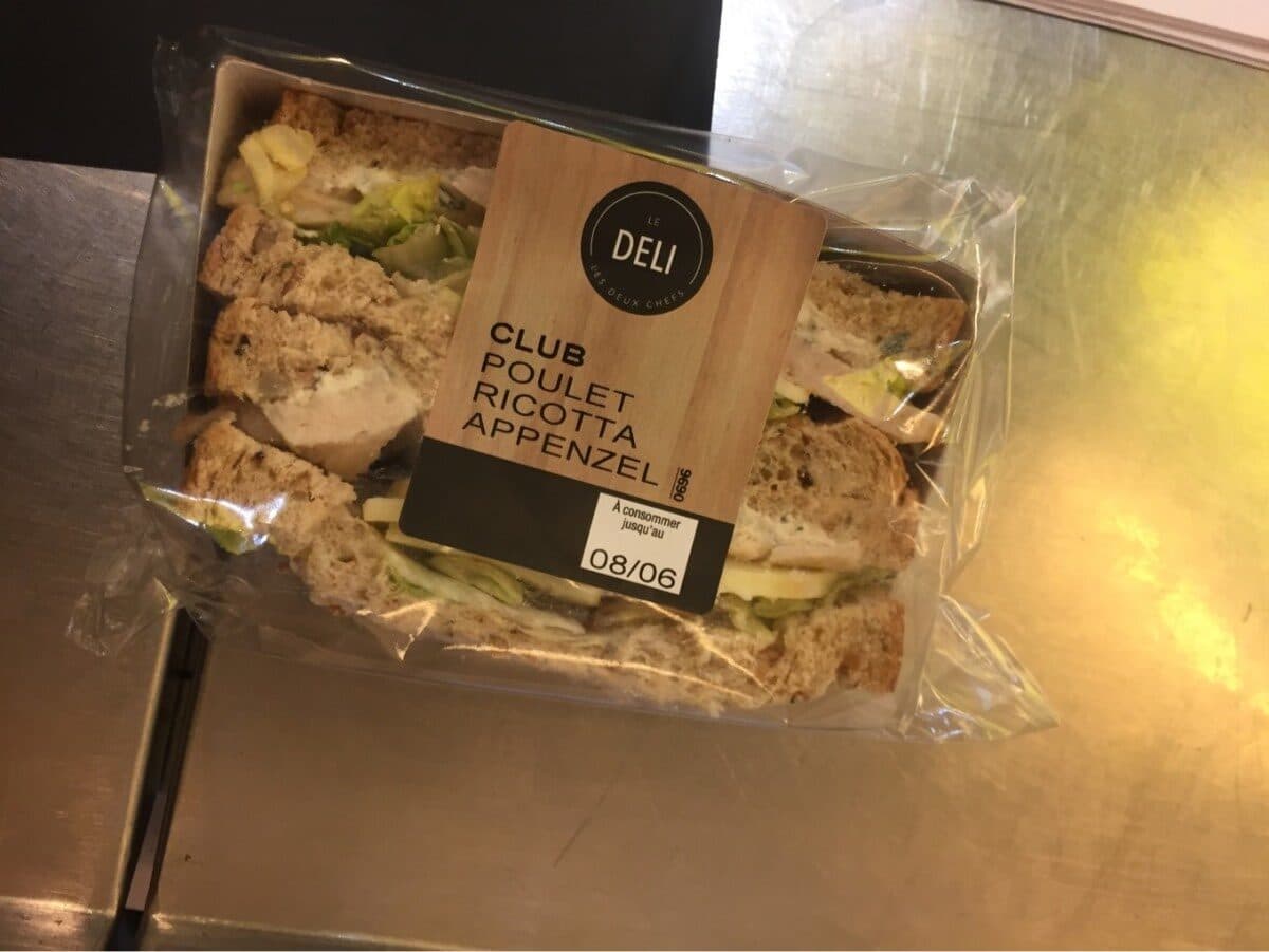 Open Food Facts Club poulet ricotta Appenzell packshot