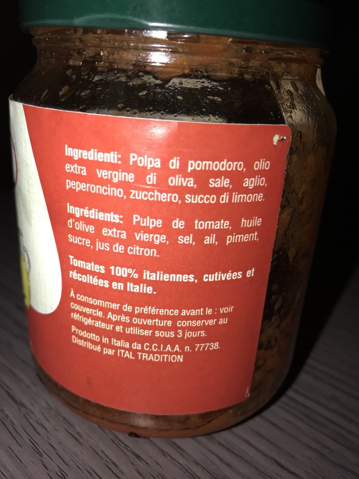 Open Food Facts Sugo mamma packshot