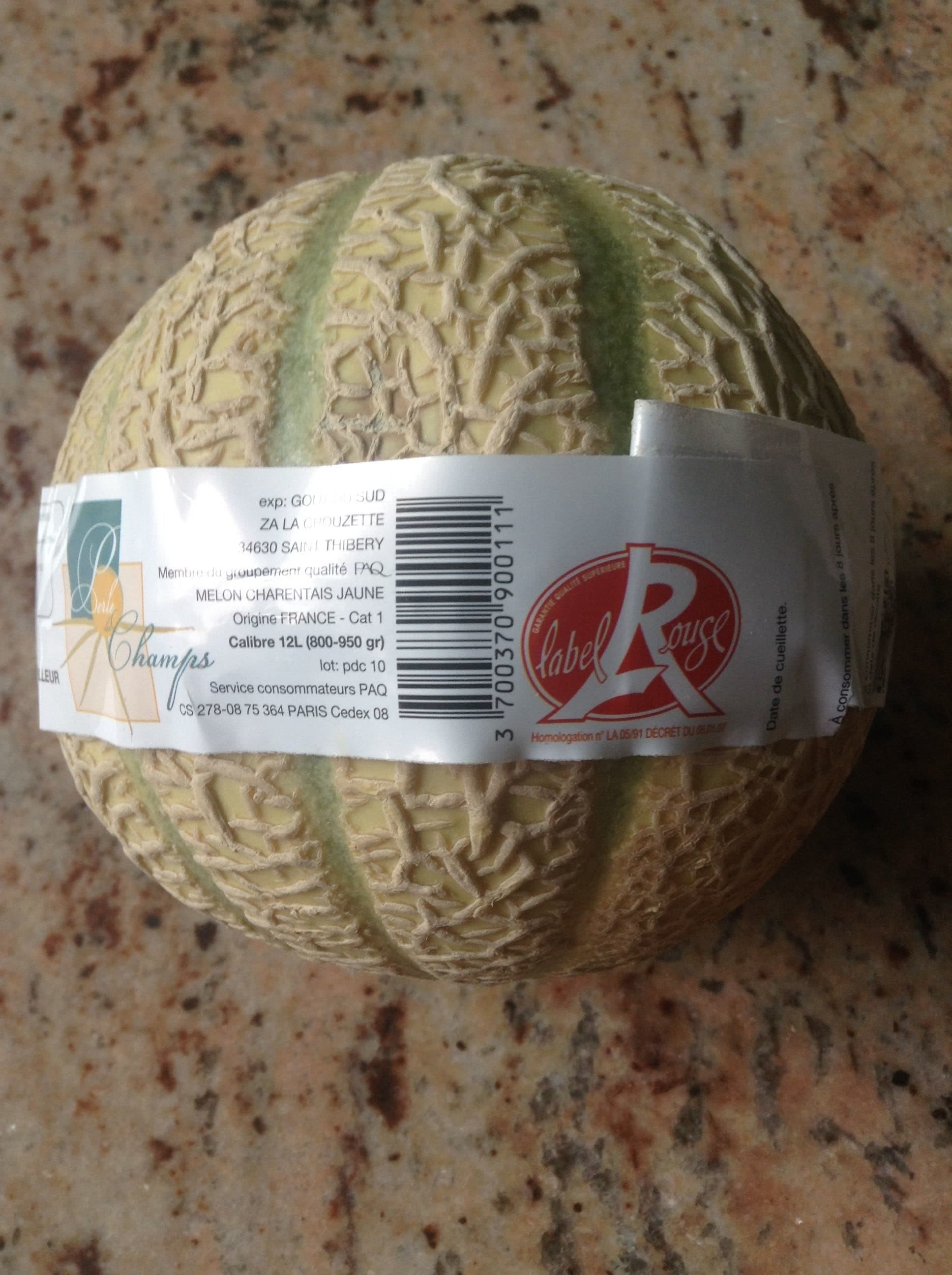 cercle des champ Melon Label Rouge packshot