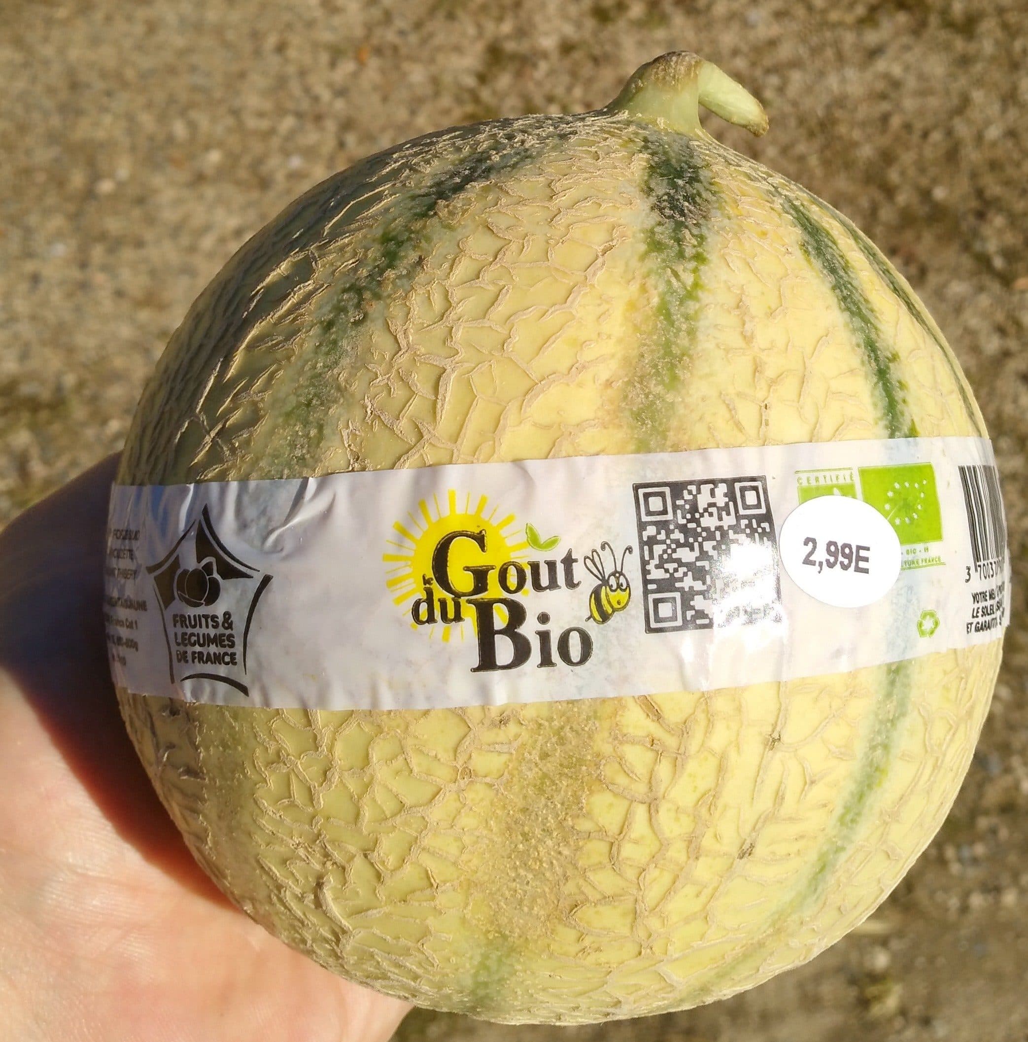 Le Goût du Bio Melon Charentais packshot