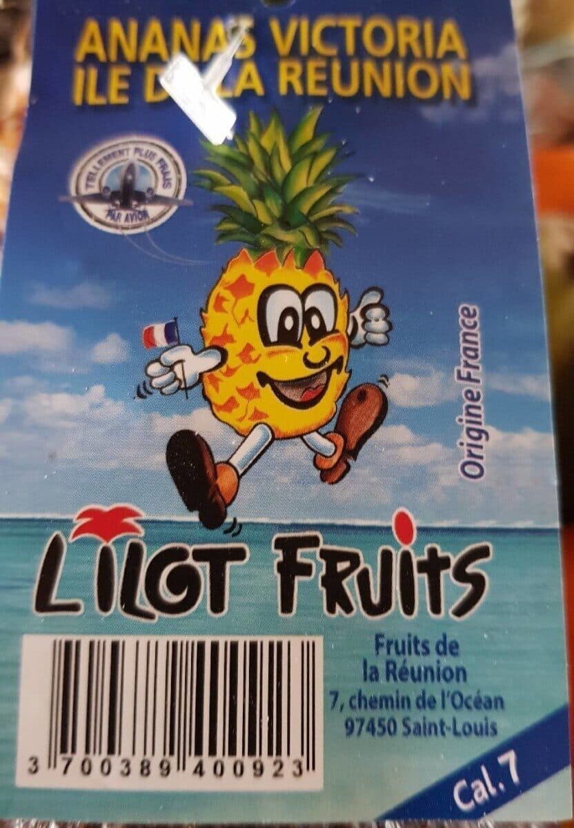 L'Ilot Fruits Ananas Victoria île de la réunion cat7 packshot