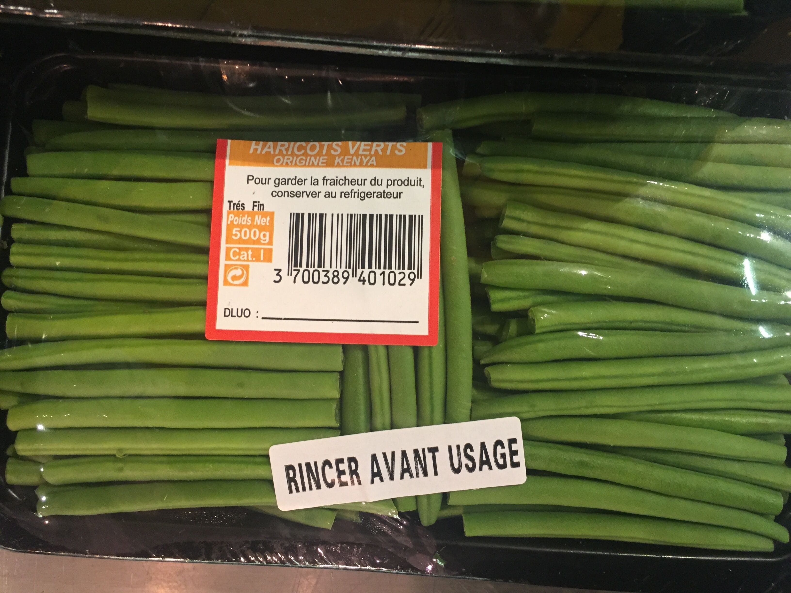sans marque Haricots verts packshot