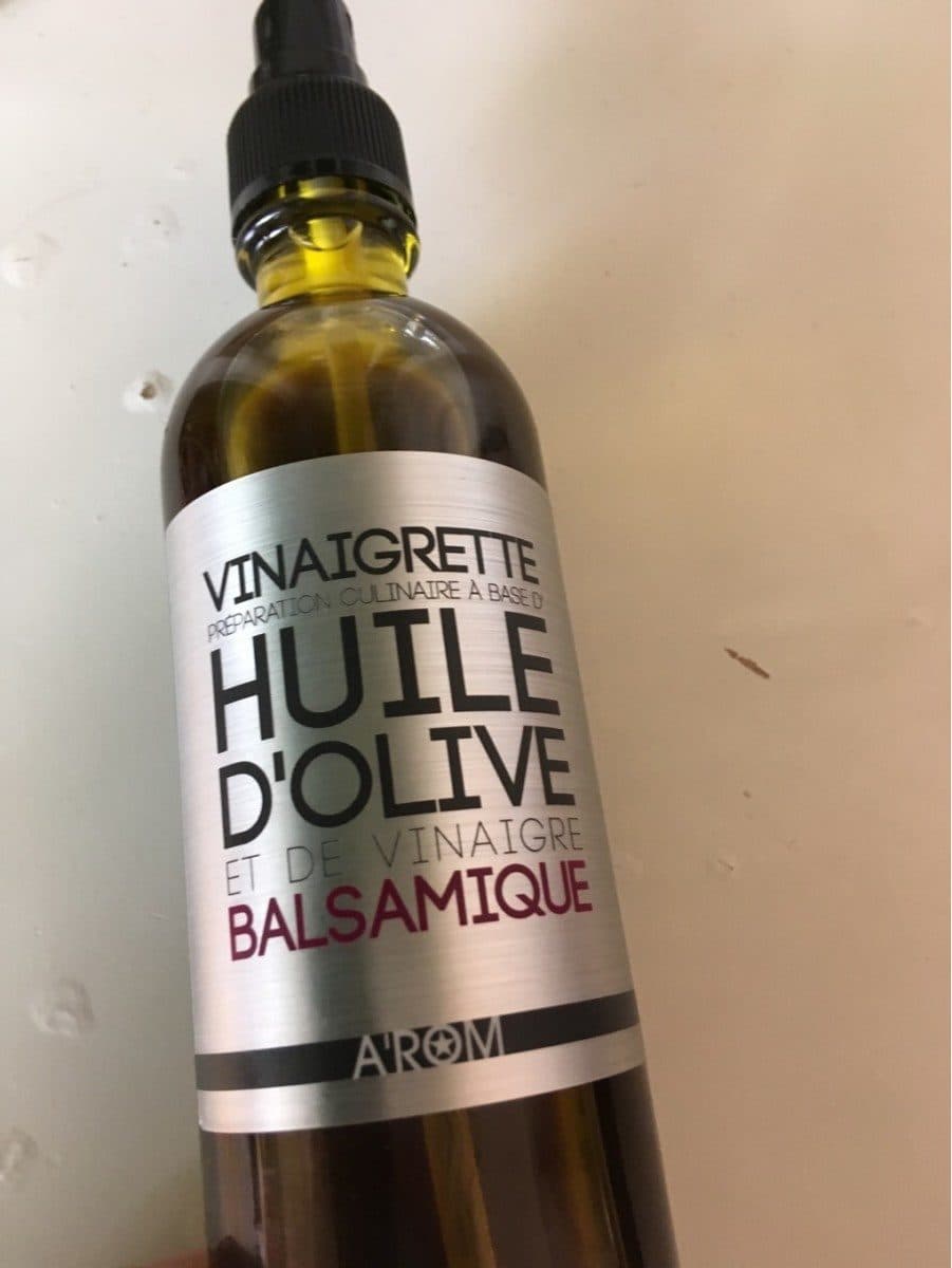 Open Food Facts Vinaigrette à base d'huile d'olive et de vinaigre balsamique packshot