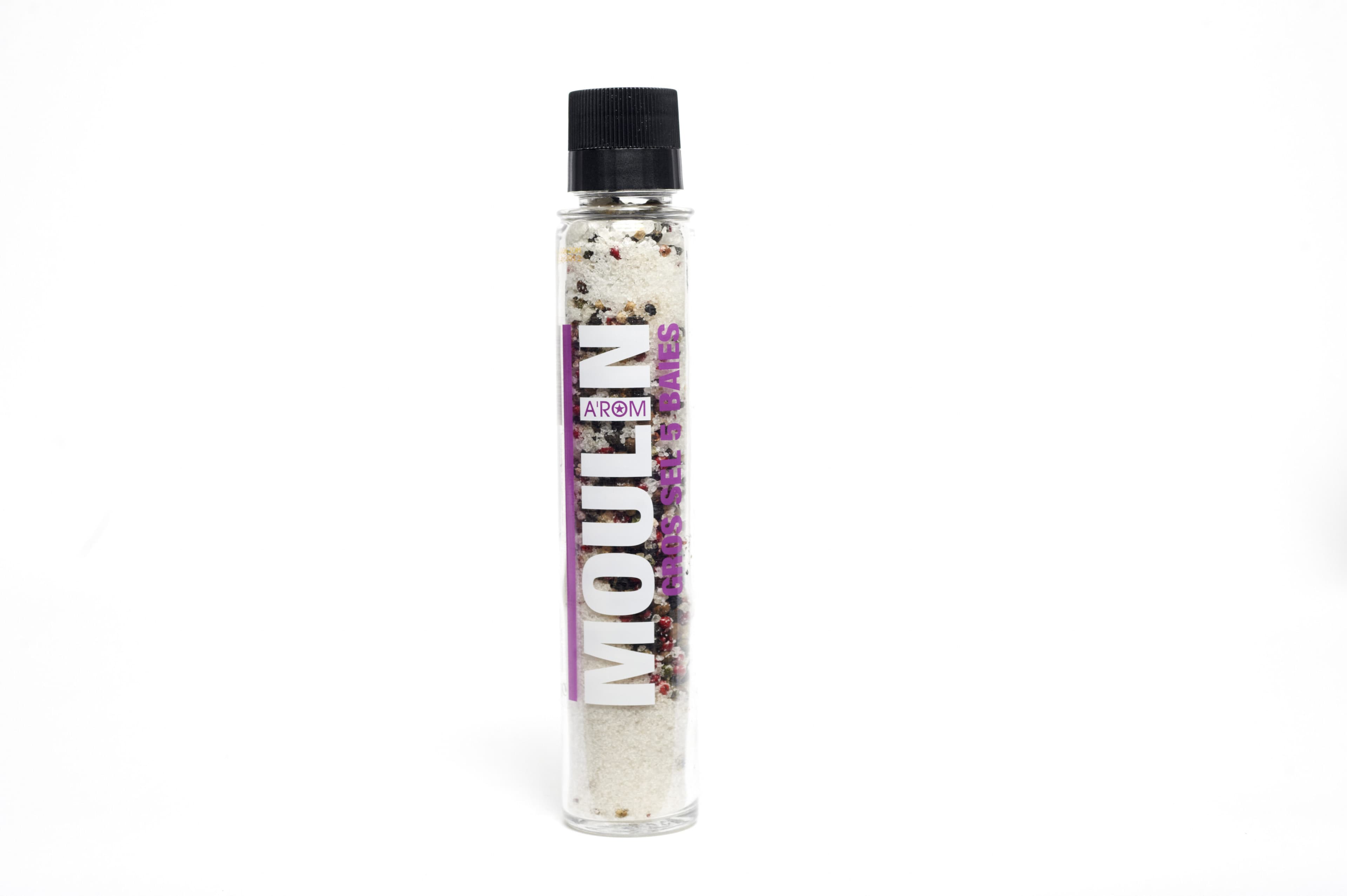 A'ROM Moulin long au Gros Sel mélange 5 Baies packshot