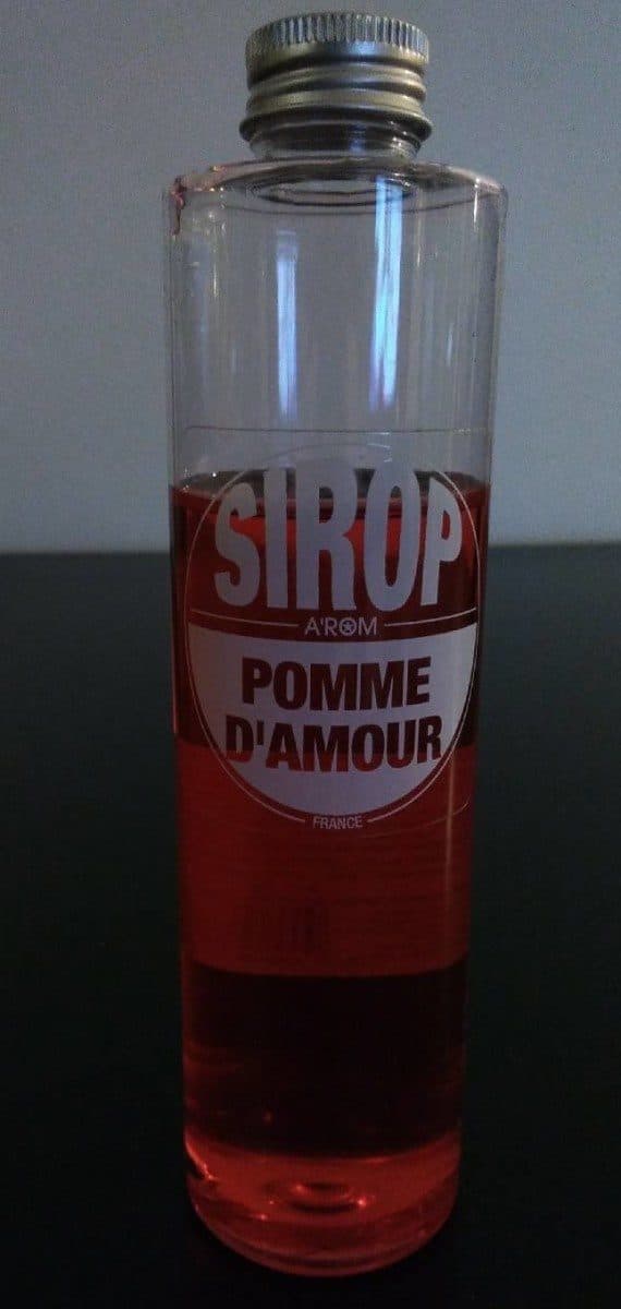 Open Food Facts Sirop Pomme d'amour packshot