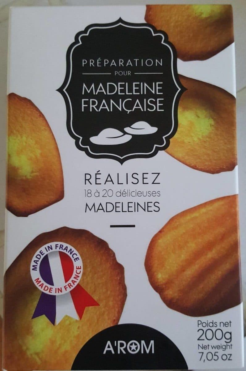 A'rom Préparation pour madeleines françaises packshot