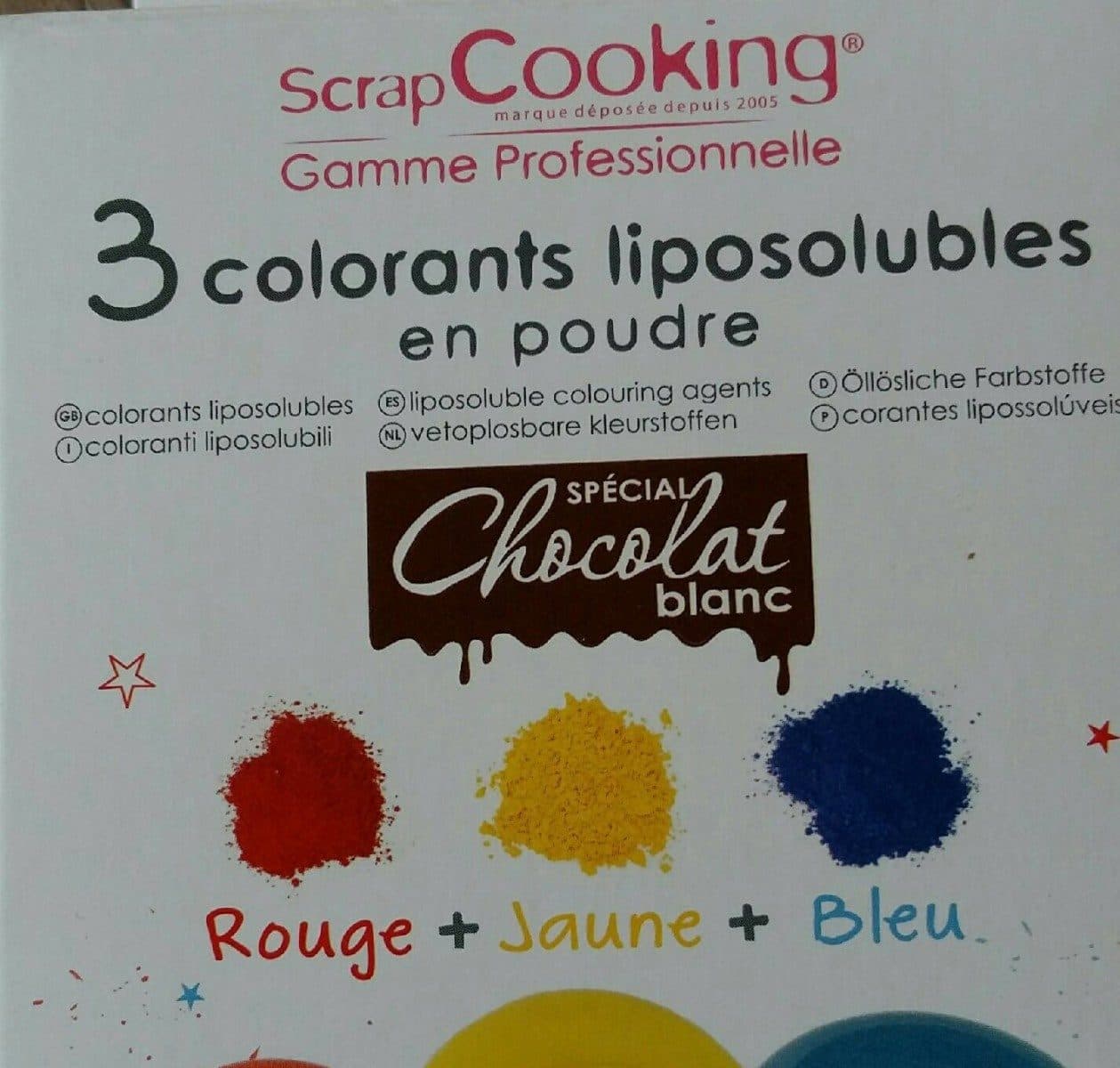 Scrapcooking 3 Colorants Solubles En Poudre - Scrapcooking packshot
