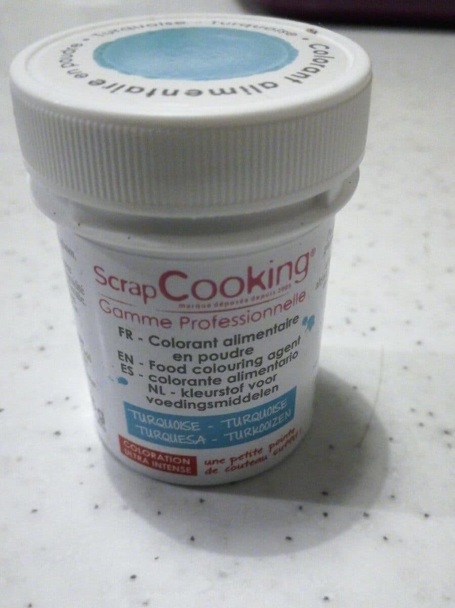 Open Food Facts Colorant alimentaire en poudre - turquoise packshot
