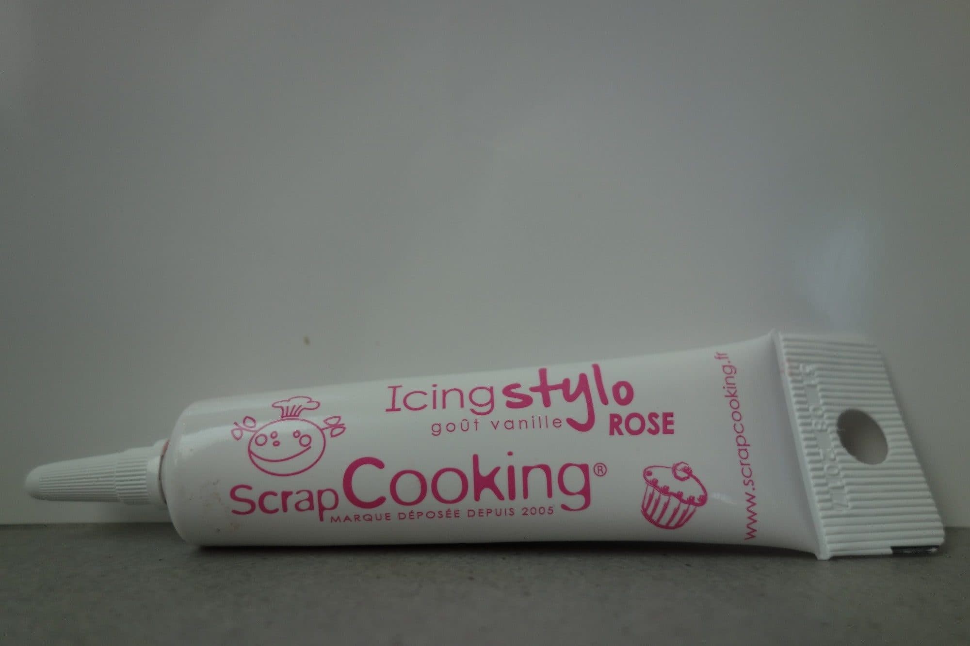 ScrapCooking Icing Stylo Rose Goût Vanille packshot