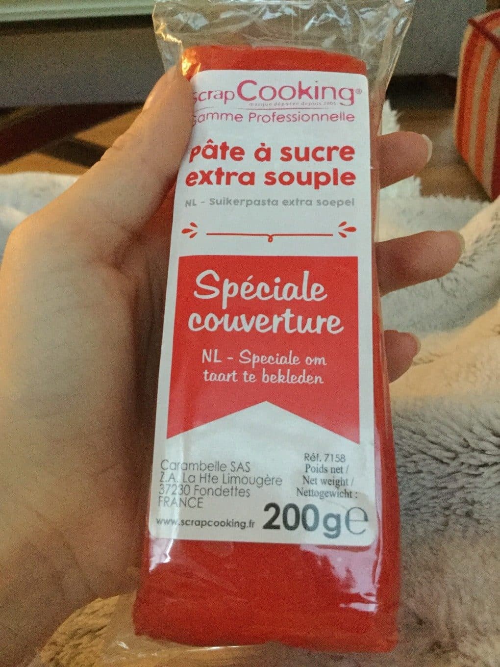 ScrapCooking Pâte à sucre extra souple packshot