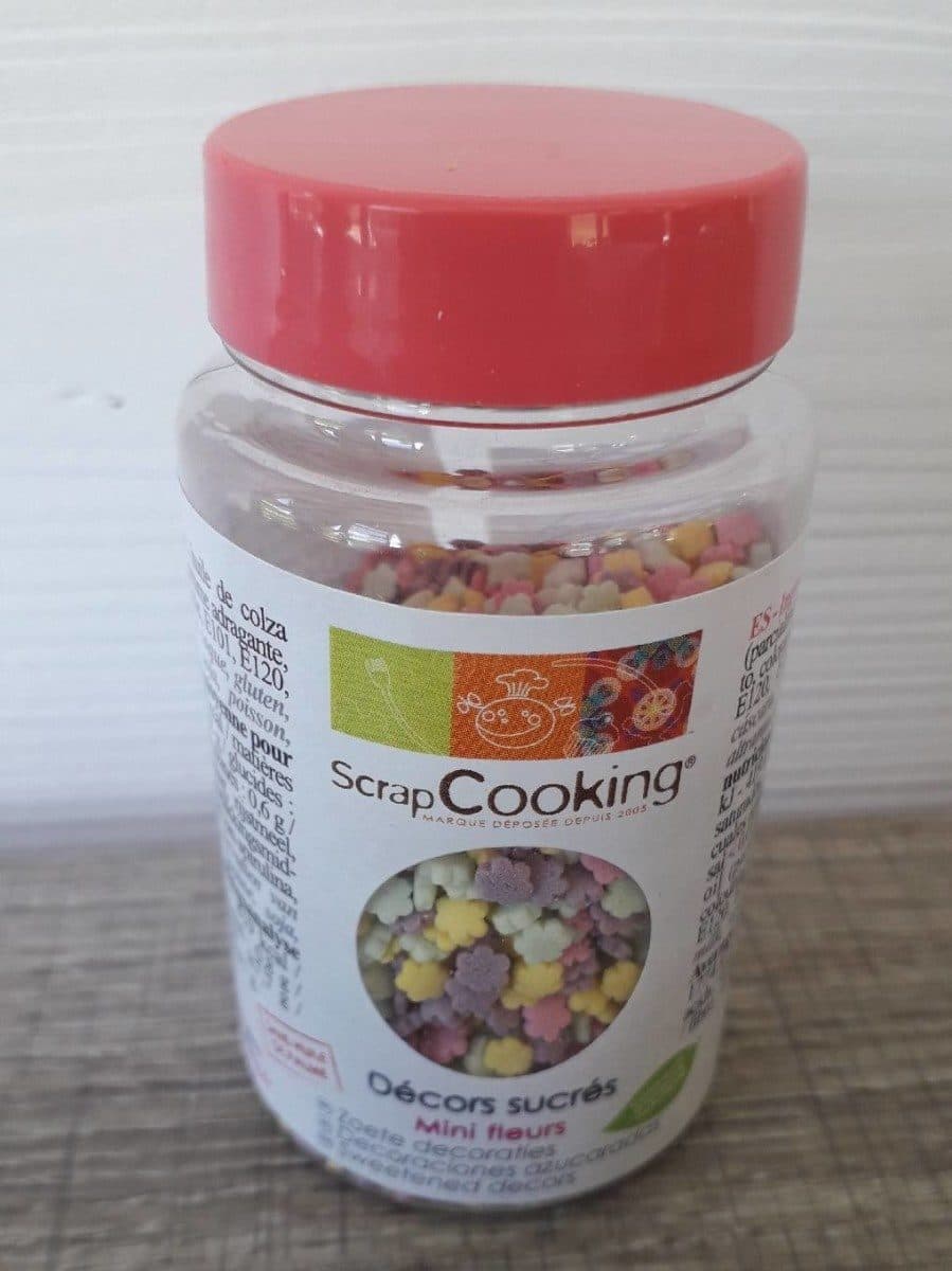 ScrapCooking Décors sucrés mini fleurs packshot