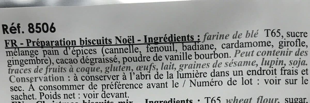 Scrapcooking Petits biscuits de Noel packshot