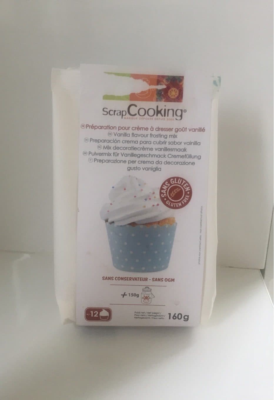 Scrapcooking Préparation Sans Gluten - Crème à Dresser Vanille packshot