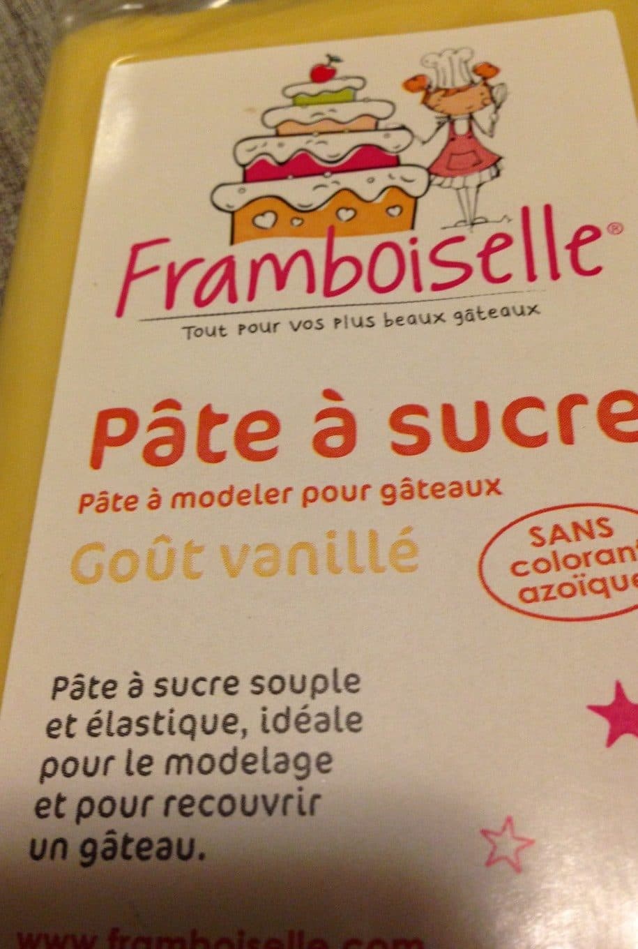 Framboiselle Pate a sucre packshot