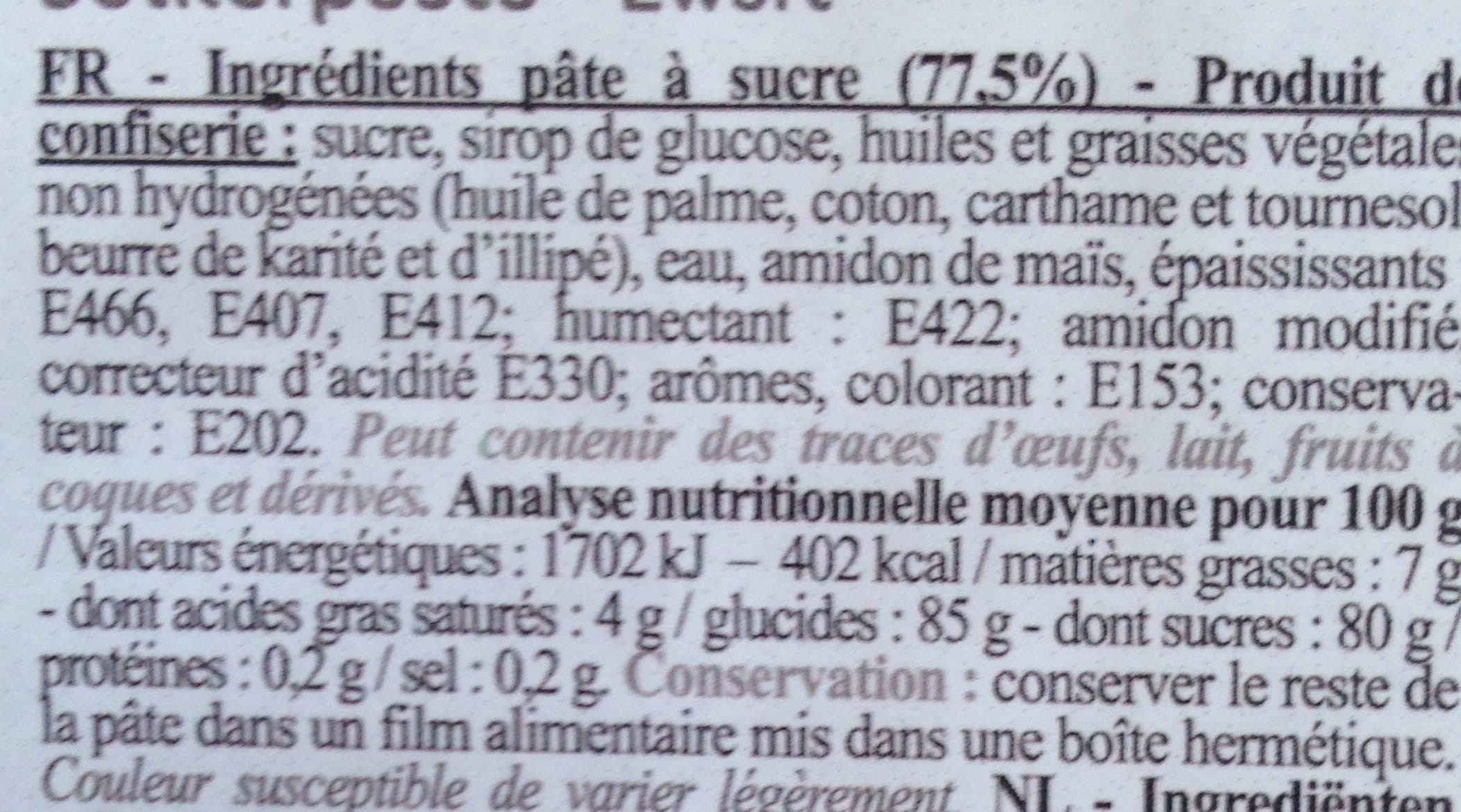 Framboiselle Pate à sucre packshot
