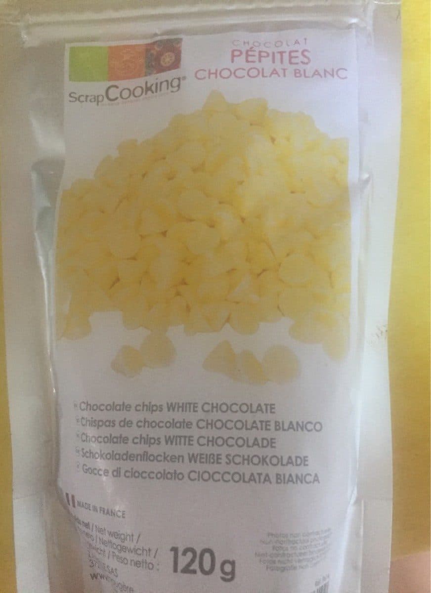 ScrapCooking Pépites Chocolat Blanc packshot