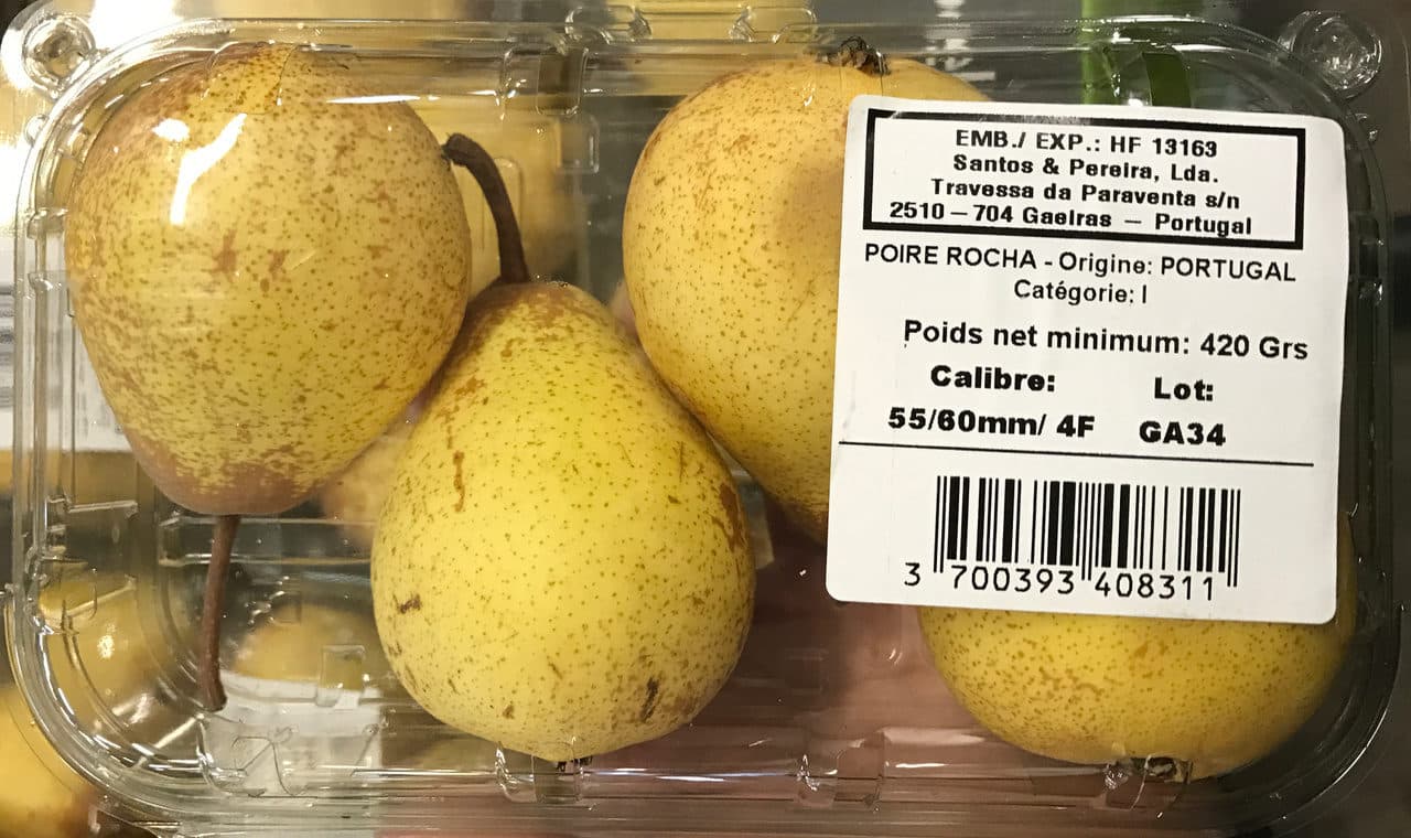 Santos & Pereira Poire Rocha packshot