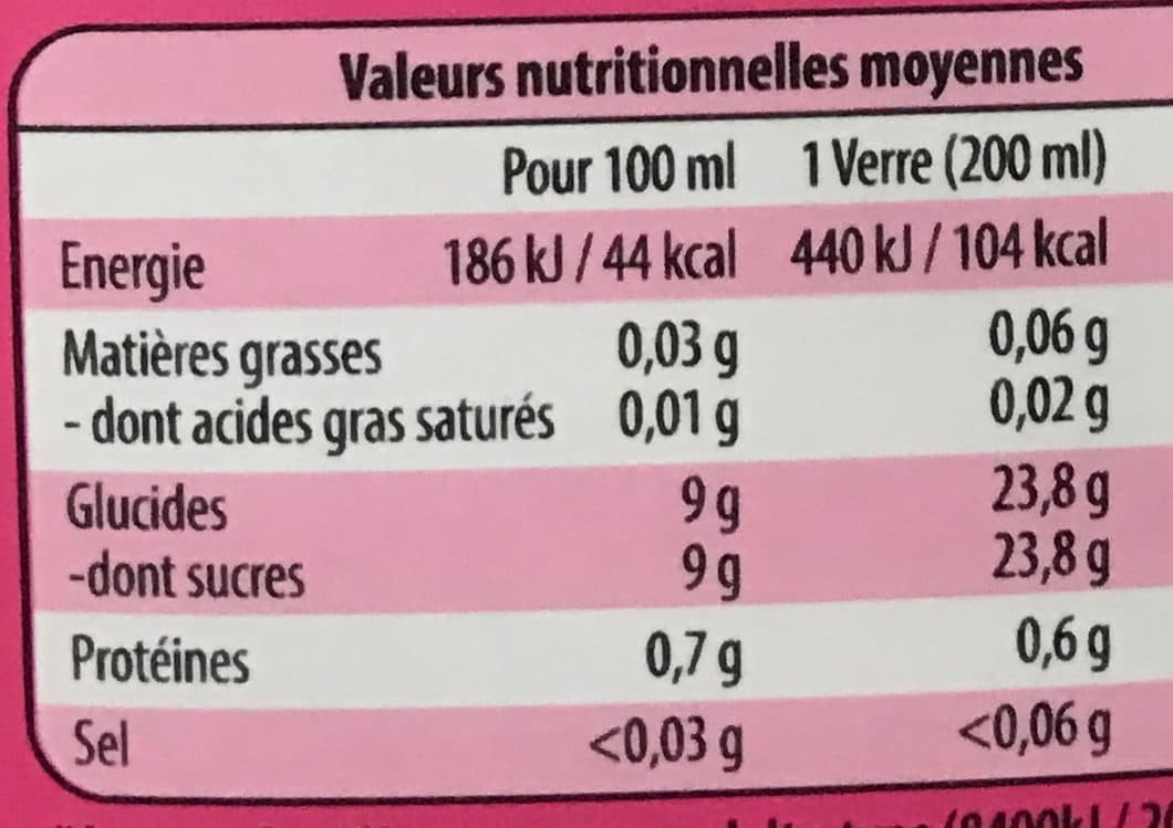 Cassens Jus de pamplemousse rose à base de jus concentré packshot