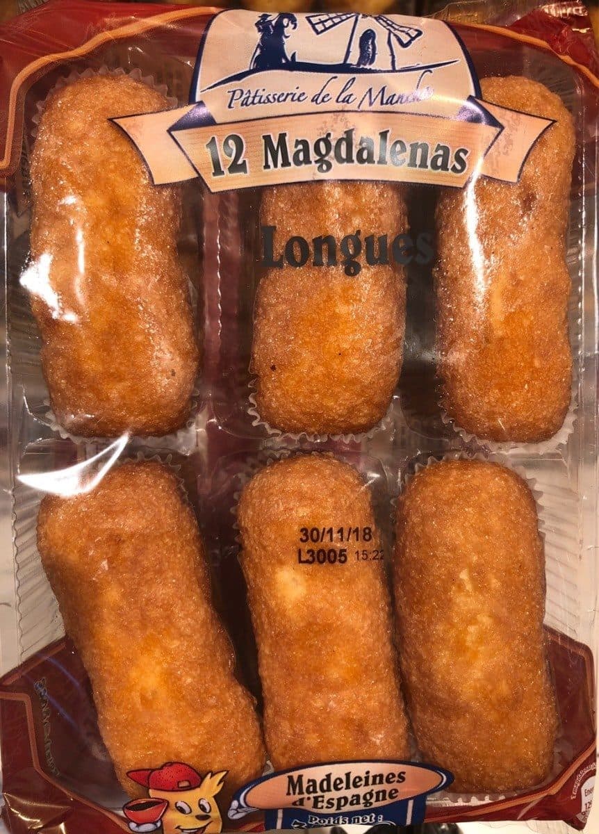 Pâtisserie de la Manche Madeleines d'Espagne packshot