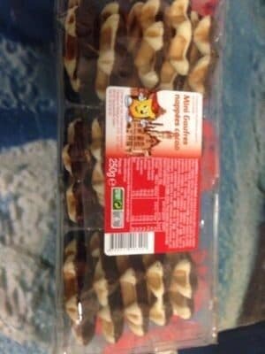 Entrepôt de Produits Frais Mini Gaufres Nappées Cacao packshot