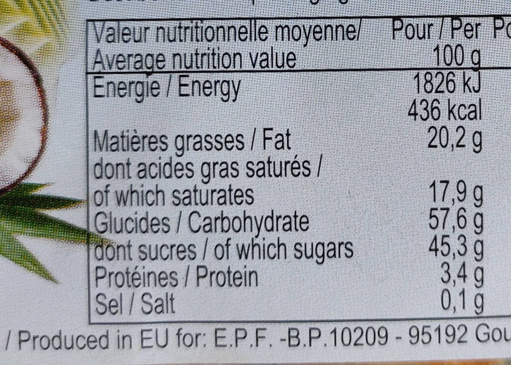 E.P.F Rochers coco packshot