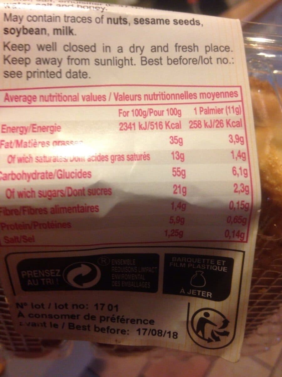 E.P.F. Palmiers packshot