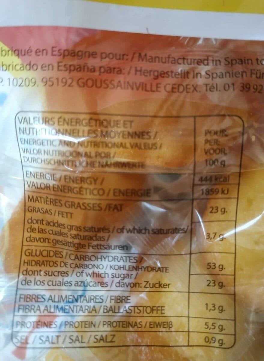 Sans marque Madeleines coquilles packshot