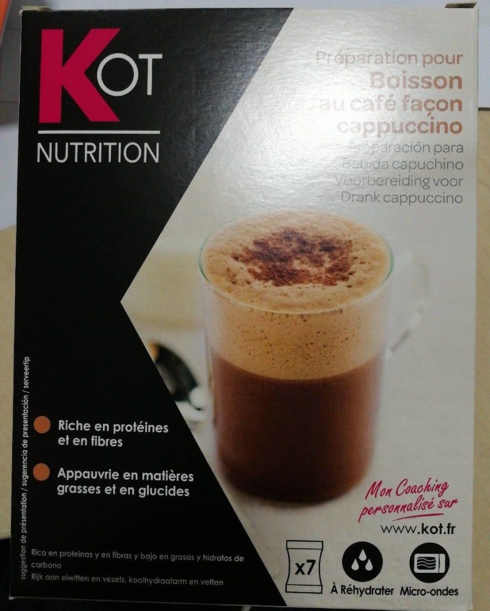 Open Food Facts Préparation pour Boisson au café façon cappuccino packshot