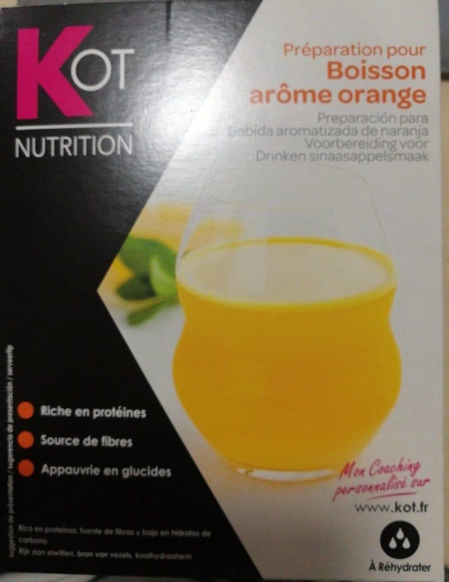 Open Food Facts Préparation pour Boisson arôme orange packshot