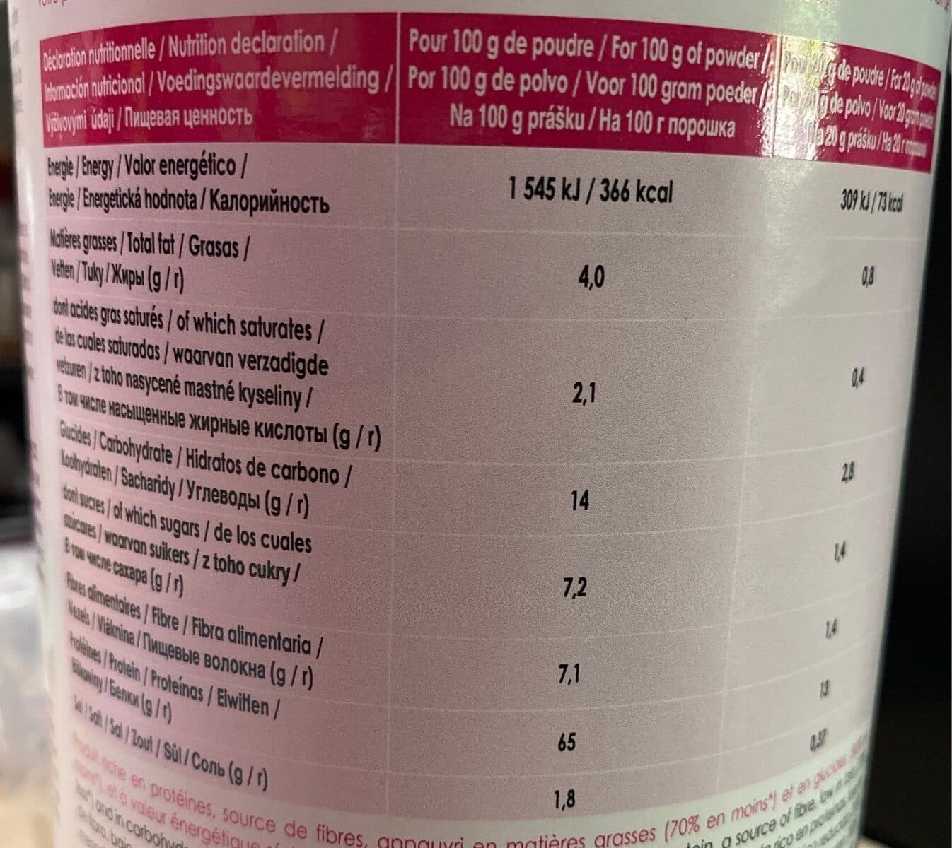 Open Food Facts Préparation pour boisson cacao intense packshot